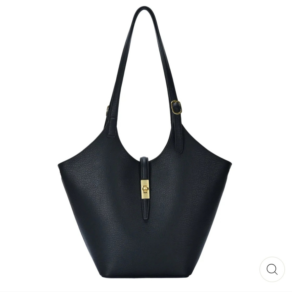 Miztique Isabelle 2 in 1 Scoop neck tote black